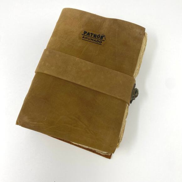 Tequila Patron brown rustic journal - Picture 1 of 8